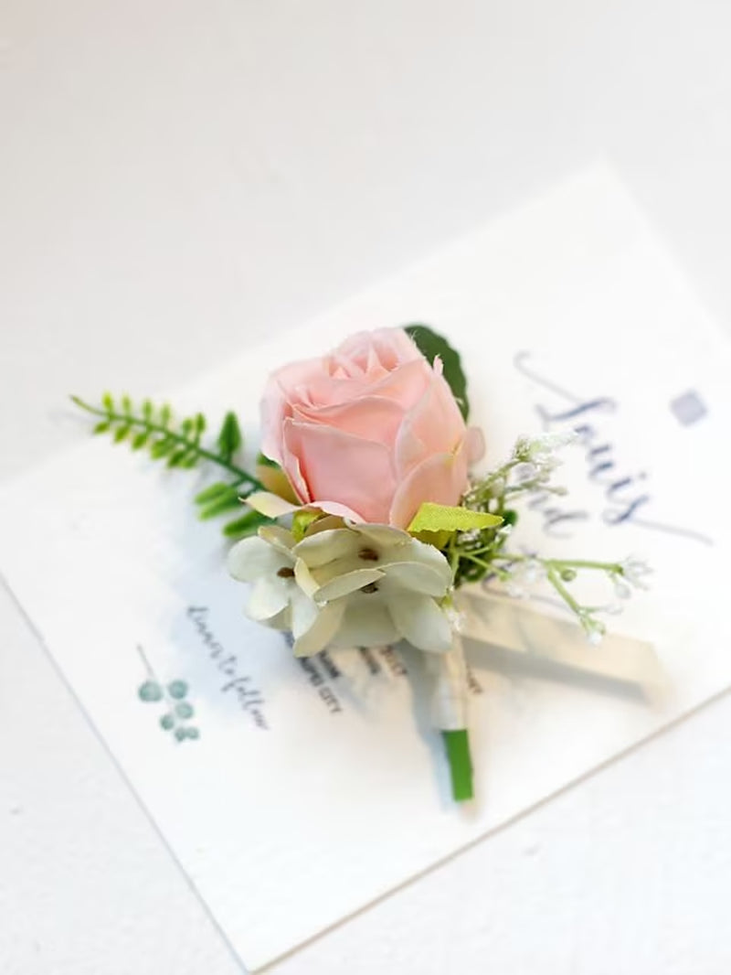 Wedding Wrist Flowers Boutonnieres Wedding / Wedding Party Artificial Flower Modern Contemporary