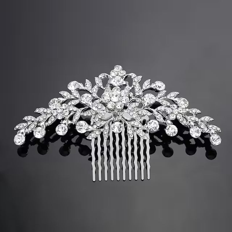 Rhinestone / Alloy Hair Combs / Headpiece with Rhinestone 1 PC Wedding Headpiece